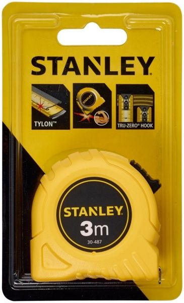 Рулетка Stanley Standart 0-30-487 3м x12,7мм