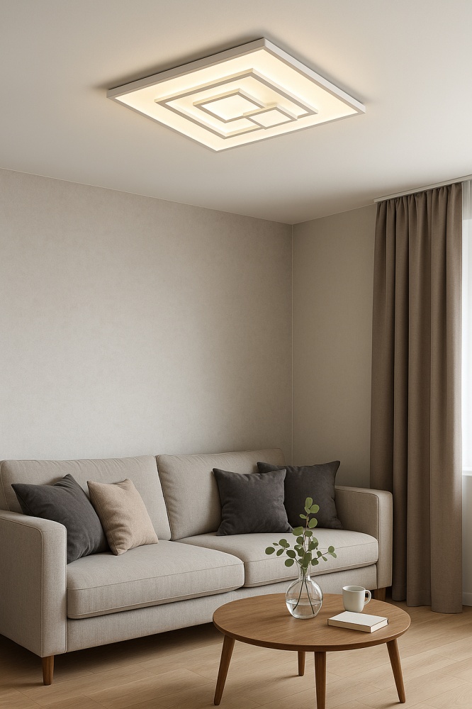 Светильник потолочный LIGHT SET YALYNA LED 5252 100 Вт белый 2800-6000 К