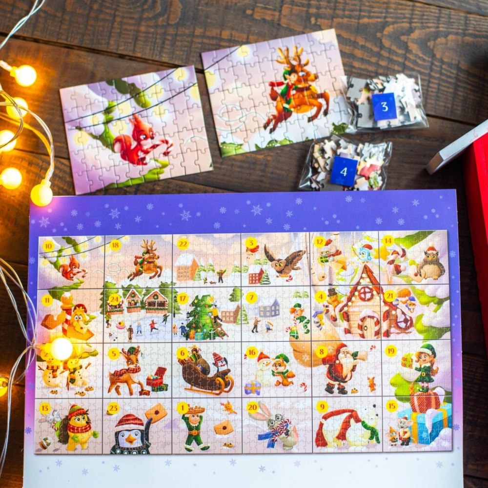 Адвент-календарь Ранок «Пазли»