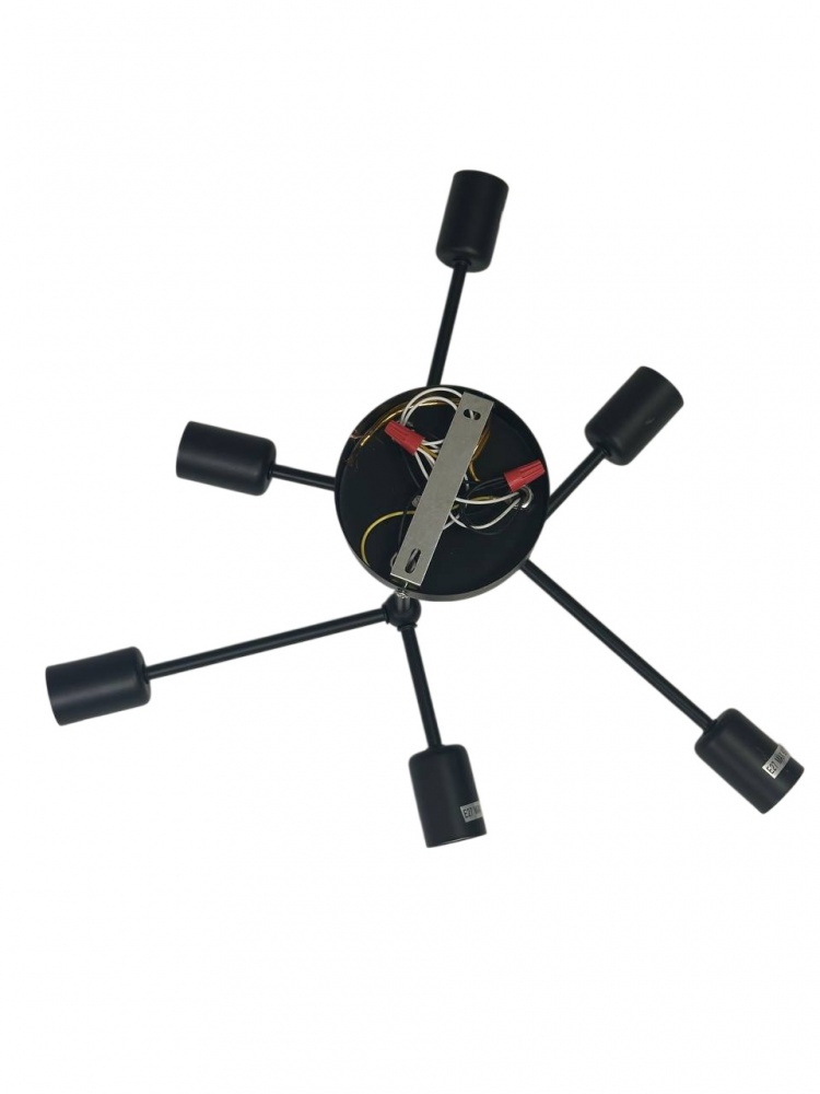 Люстра ELIOS 6x5 Вт E27 чорний DL1017