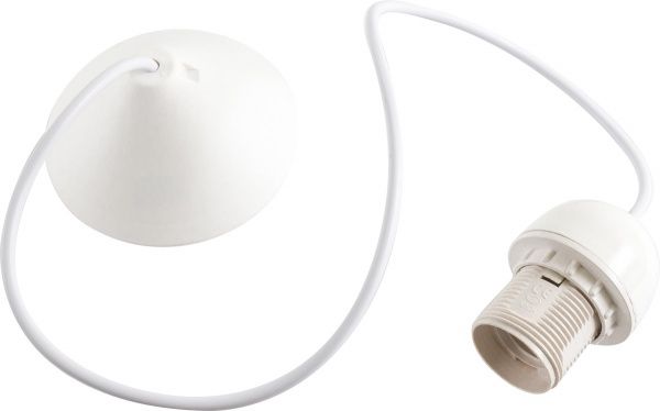 Шнур для светильника Светкомплект Econom 080 1x40 Вт E27 белый 