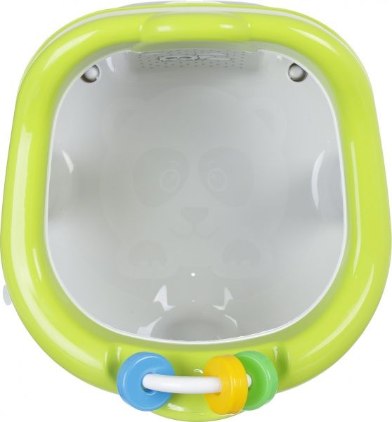 Сиденье для ванной Maltex с присосками Панда зеленый