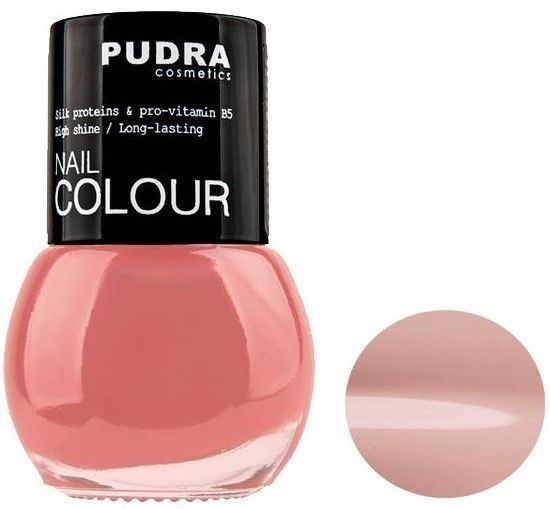 Лак для ногтей Pudra Cosmetics Nail Colour №08 слоновая кость 13 мл 