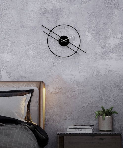 Часы настенные Nikko 480x480 мм черный Moku