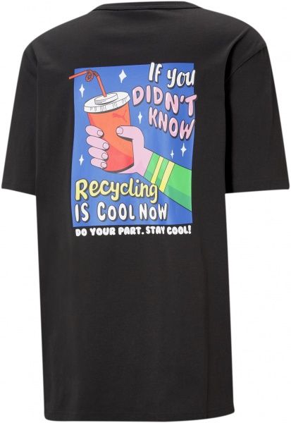 Футболка Puma Downtown Graphic Tee 53089901 XL чорний