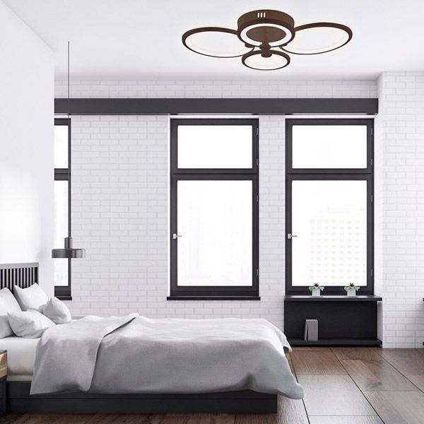 Люстра светодиодная Victoria Lighting Argo/PL4 108 Вт коричневый 