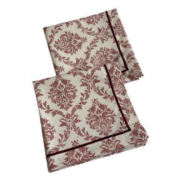 Серветка Прованс Avantime Версаль Бордо 40x40 см 