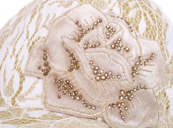 Кепка для девочек Pampona 21 L 09 р.52 золотой 