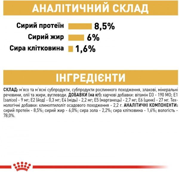 Корм Royal Canin для собак YORKSHIRE TERRIER ADULT (Йоркшир Терьер Эдалт), пауч, 85 г