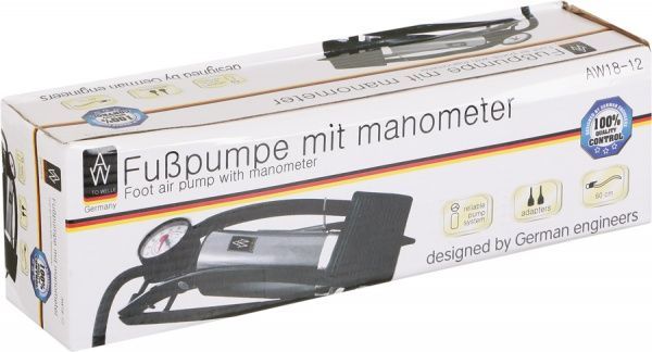 Насос ножний Auto Welle AW18-12