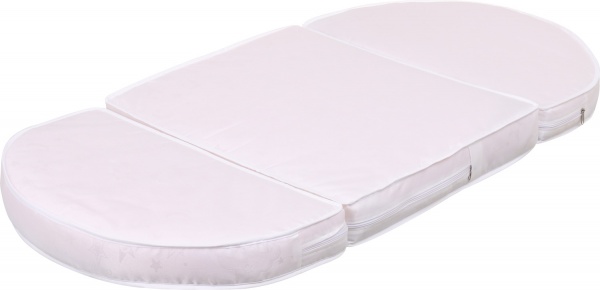 Матрац дитячий Соня 2 жакард овальний (з трьох частин) 60х120 см