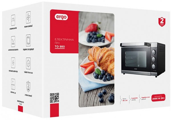 Електрична піч Ergo TO 980 