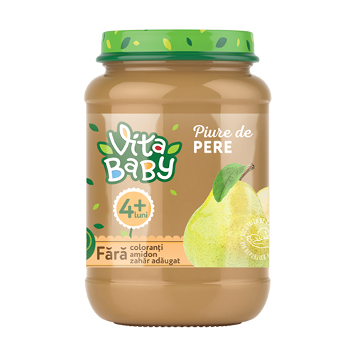 Пюре Vita Baby Груша без цукру 
