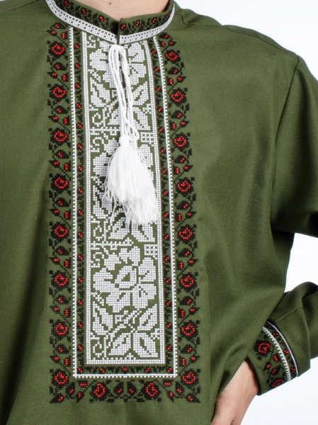 Вишиванка Едельвіка зелений р. XXL 169-23/00 