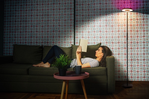 Торшер Ledvance FLOOR UPDOWN SMART Wi-Fi 24 Вт черный 