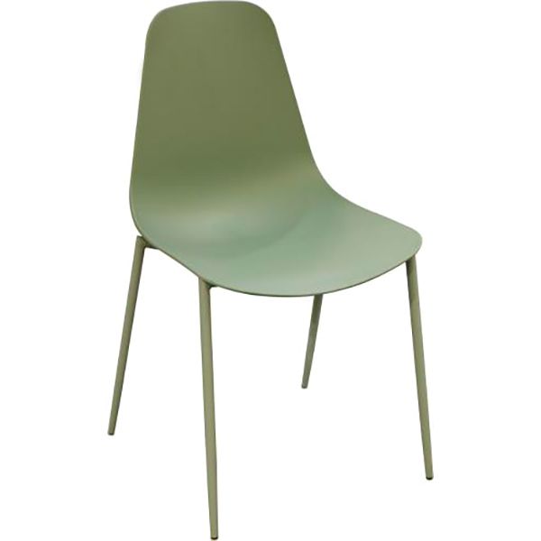 Стілець обідній Slim зелений/зелений
