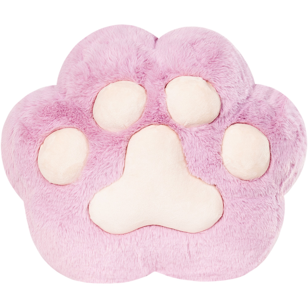 Подушка декоративная Лапка 22x40 см лиловый Stip