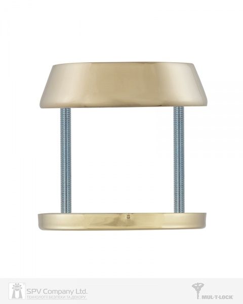 Броненакладка Mul-T-Lock SL3 D55 полірована латунь