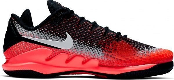 Кроссовки Nike AIR ZOOM VAPOR X KNIT AR0496-002 р.9 черно-красный