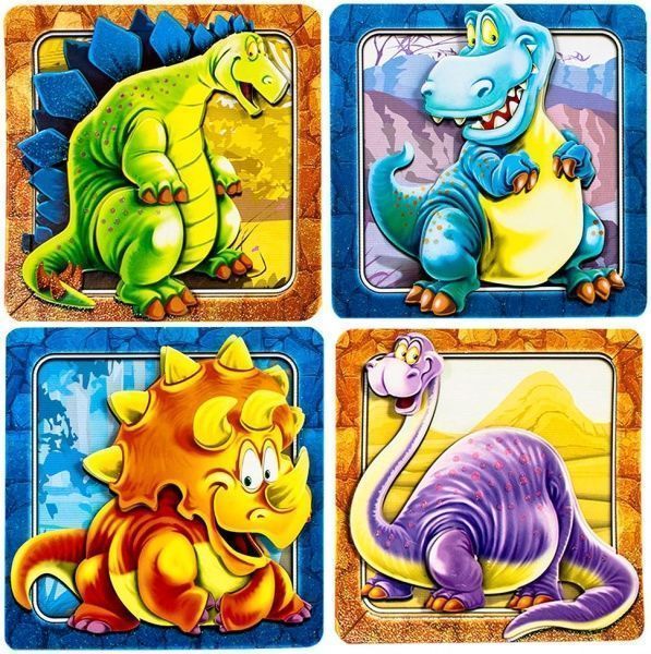 Наклейка Mota Декорации для детской комнаты Динозавры 3D RDS-504