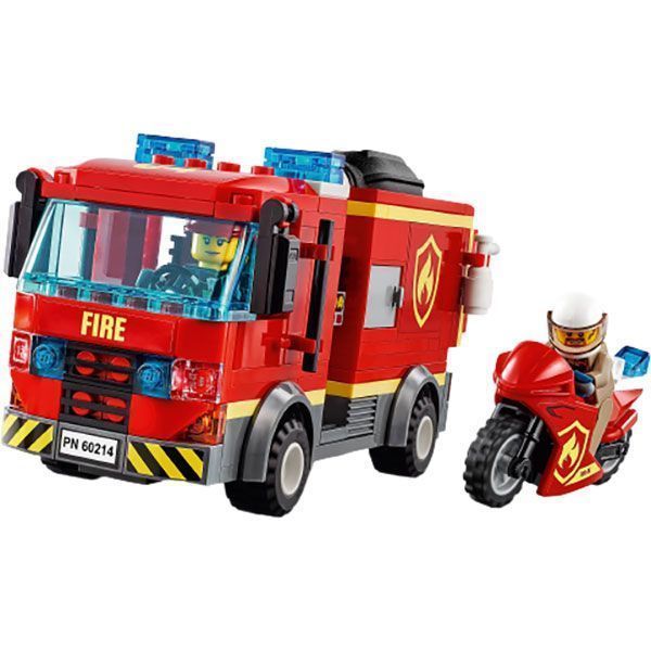 Конструктор LEGO City Пожар в бургер-баре 60214
