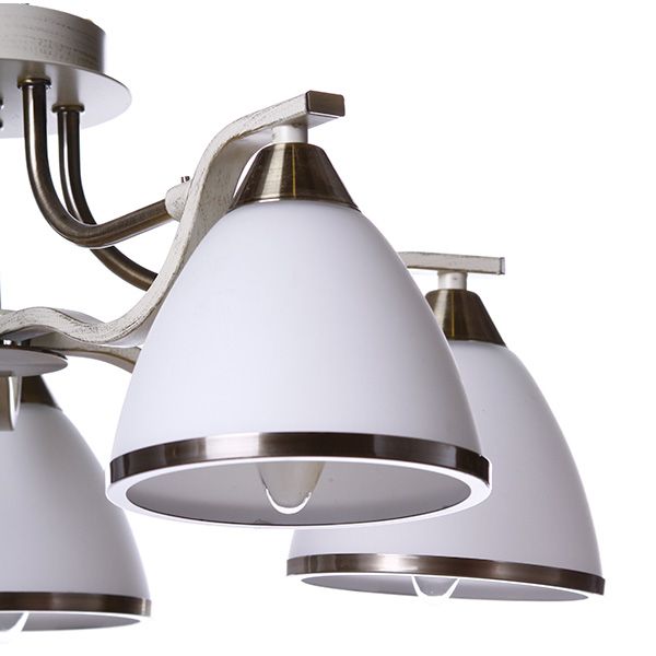 Люстра Altalusse INL-9288C-05 античная бронза/кофе