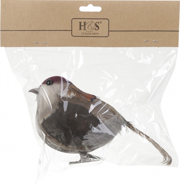 Фигурка декоративная на клипсе Птички 16х6,5х7 см HC4503230