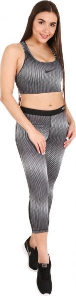 Бра Nike Pro Classic Swsh Stair Step 864968-012 L сірий