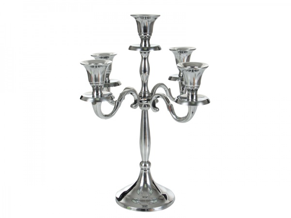 Свічник на 5 свічок канделябр 28,5 см 875-017 Lefard