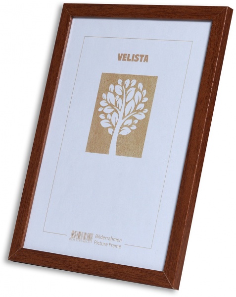 Рамка для фотографії зі склом Velista 10BW-863195v 1 фото 13х18 см коричневий 