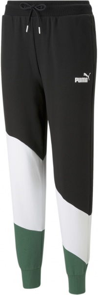 Брюки Puma PUMA POWER CAT PANTS TR 67397801 р. S зеленый