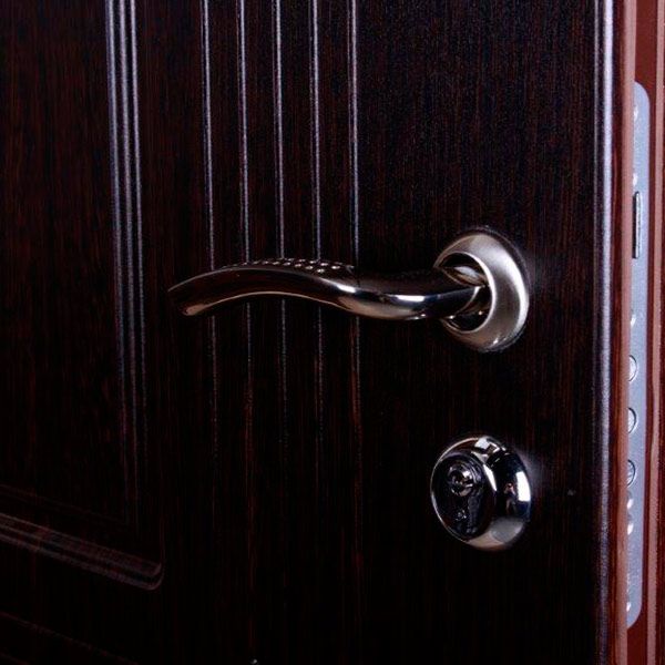 Дверь входная А-9 Ameli 860Л Венге 860х2050 мм левые