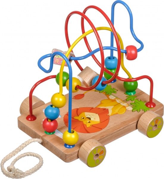 Лабіринт-каталка Іграшки з дерева Левеня