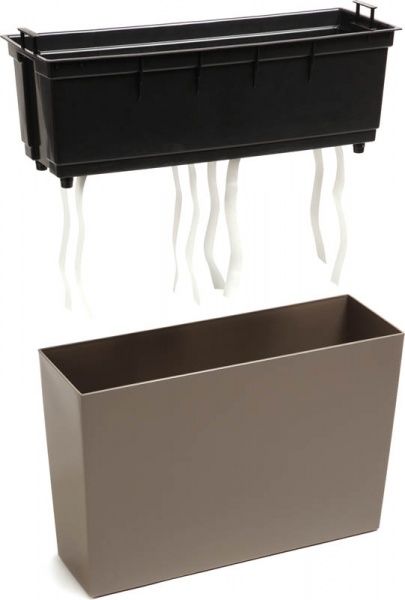 Горшок для цветов Lamela Вербена прямоугольный 37,5л капучино 