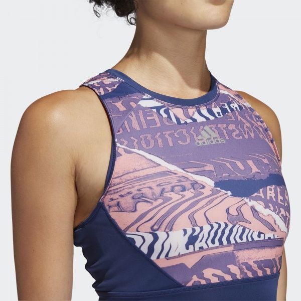 Бра Adidas OTR CROP TOP FL7252 L сірий