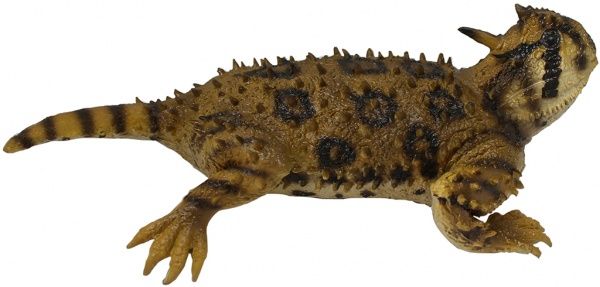 Игрушка Lanka Novelties Ящерица рогатая 30 см 21549 