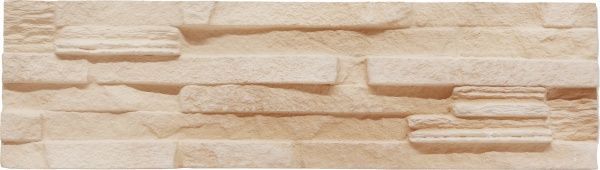 Плитка гіпсова пряма RUSTIKA Верона кремова 0,4 кв.м
