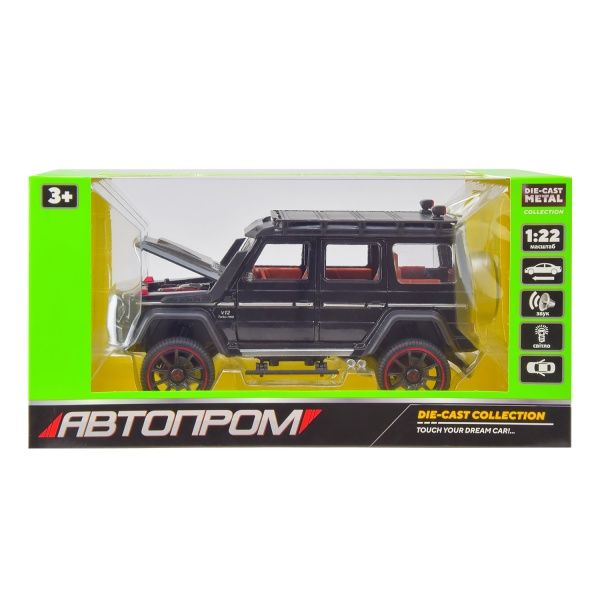 Автомодель Автопром 1:22 Mercedes-Benz, 2 кольори в асортименті 8757