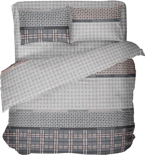 Комплект постільної білизни Home Story 2,0 сірий UP! (Underprice) 