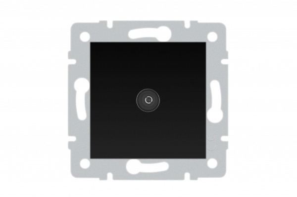 Розетка TV TV прохідна HausMark Stelo IP20 антрацит 501-4288-129