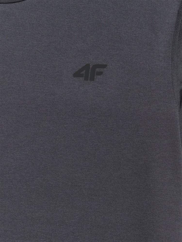 Футболка 4F TSHIRT FNK M2140 4FWSS26TFTSM2140-21M р.M сірий