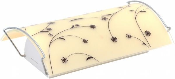 Светильник настенный Nowodvorski CONTRASTAMPO 1 1x60 Вт E14 бежевыйс рисунком 2280 