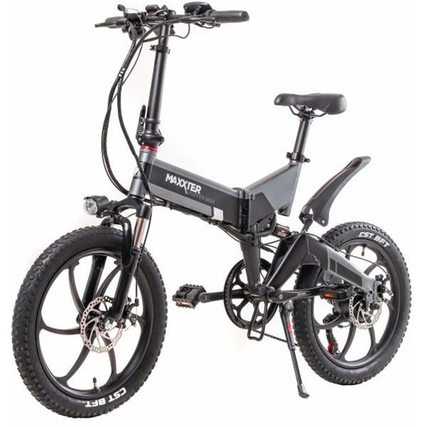 Електровелосипед Maxxter RUFFER MAX (black-gray) RUFFER MAX (black-gray)