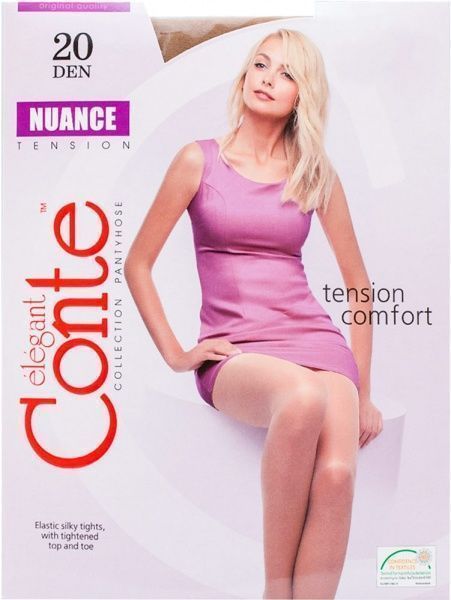 Колготки Conte NUANCE 20 den natural р. 5 бежевый 