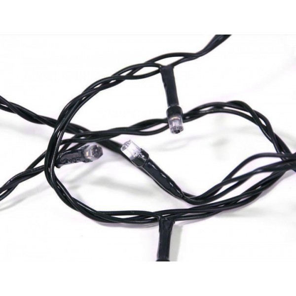 Декорация светодиодная led гирлянда синяя светодиодная (LED) 10 м 