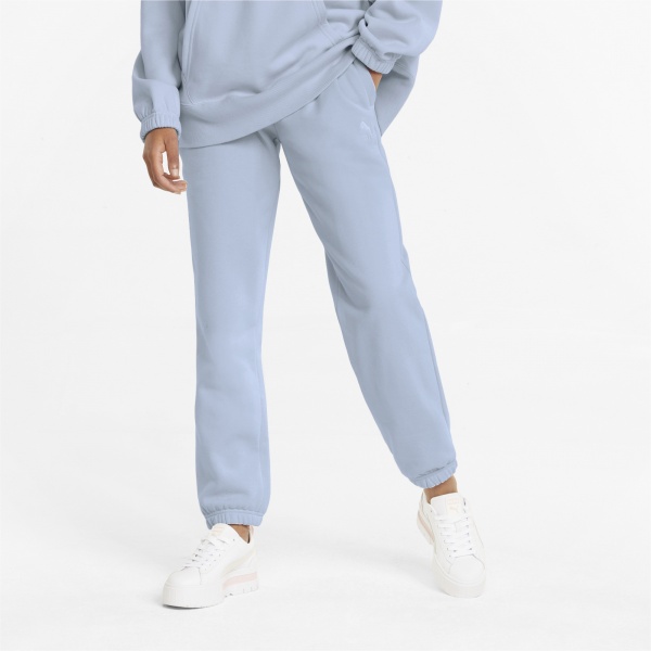 Брюки Puma Classics Relaxed Pants 53351521 р. XL голубой