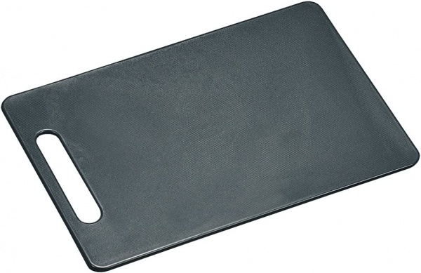 Доска кухонная с ручкой 29х19,5х0,5 см серая Kesper