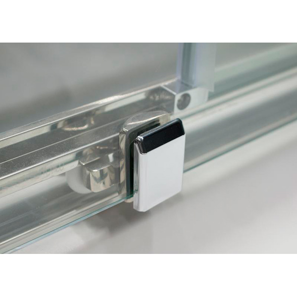 Душова кабіна Bravat Stream 80x120 профіль хром, скло прозоре