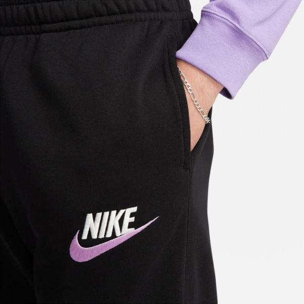 Брюки Nike M NK CLUB+ FT CF PANT LBR FB7687-010 р. L черный