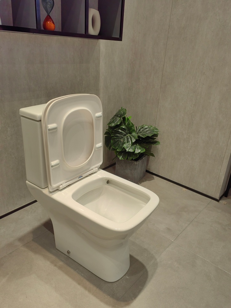 Унітаз-компакт EGO PRIDE Rimless з сидінням Duroplast soft-close, 60*38*78см